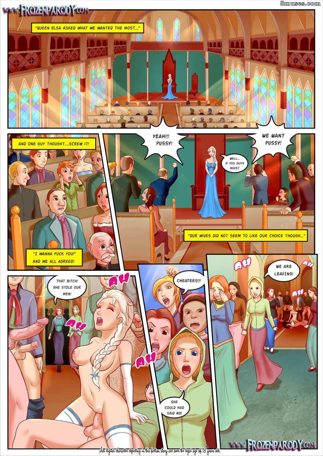 Frozen Parody Comics - Frozen Parody 1 - Elsa Sex - Page 5
