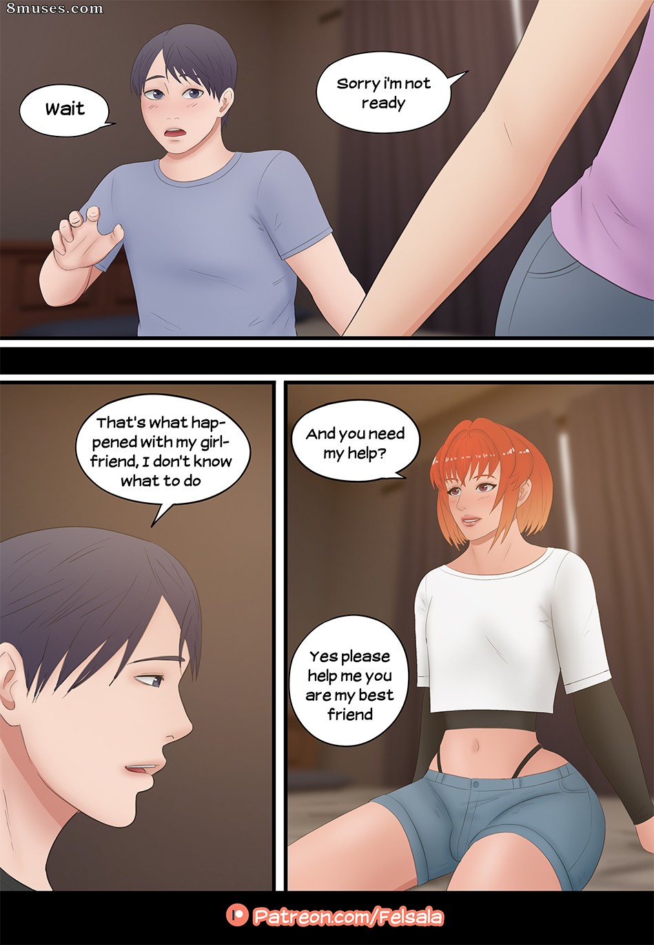 Page 3 | Felsala-Comics/Friends-Help-Each-Other | 8muses - Sex Comics