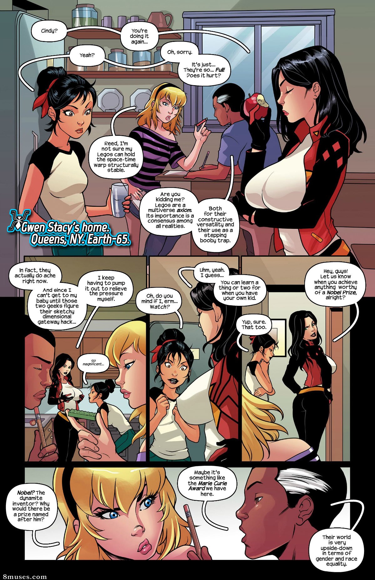 Tracy Scops Comics - Mulheres-Aranha - Página 2