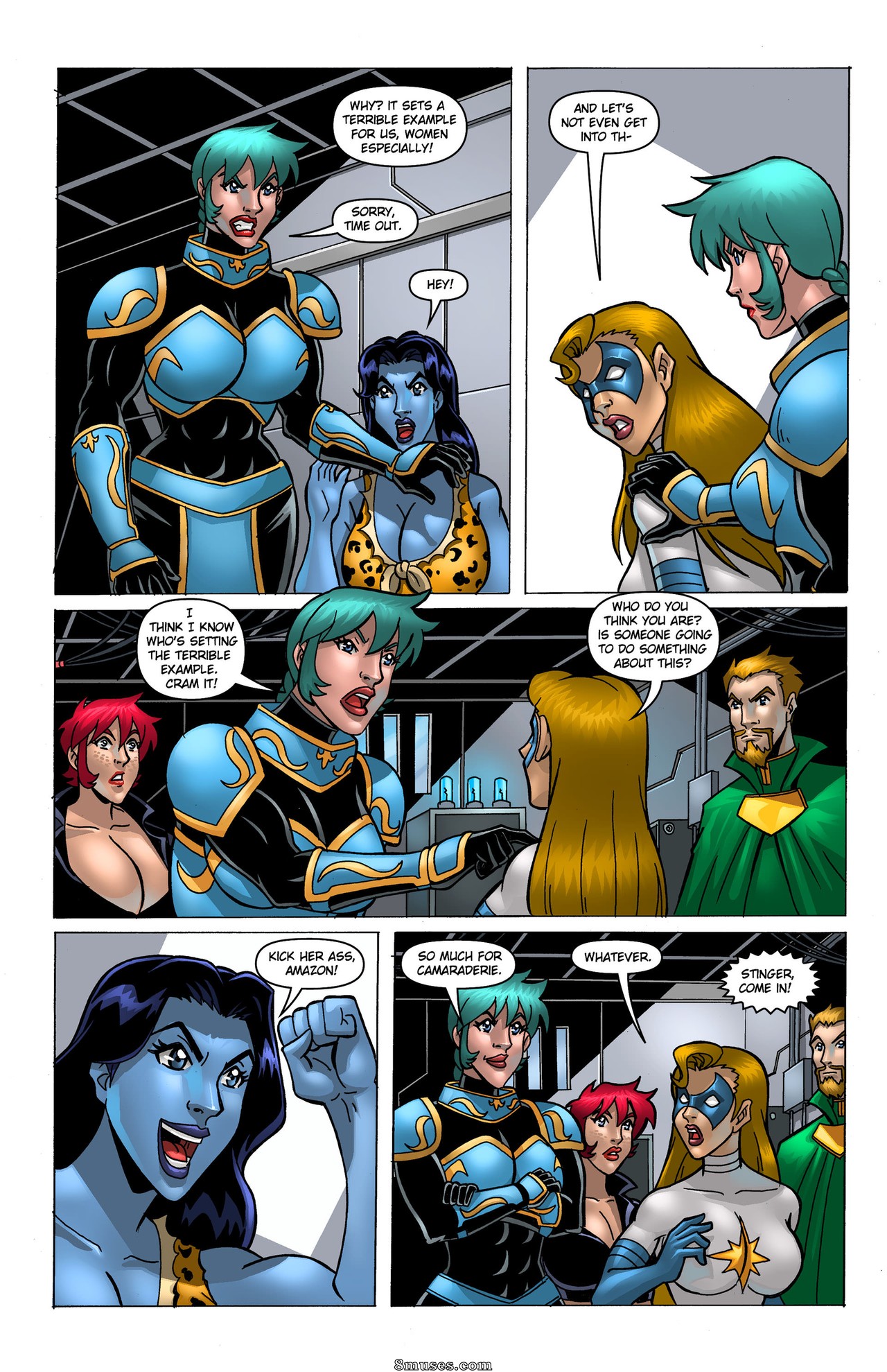 Expansionfan Comics - Cleavage Crusader 3 - Page 9