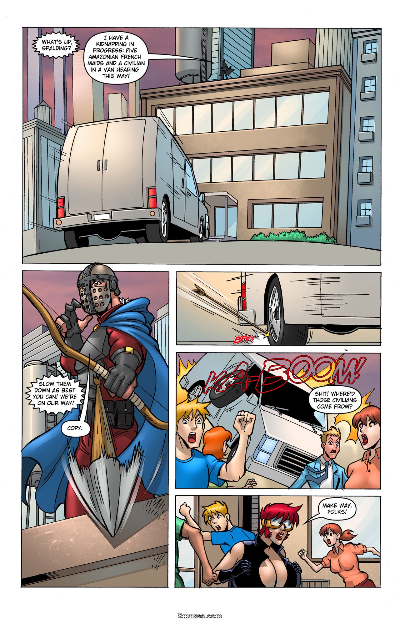 Expansionfan Comics - Cleavage Crusader 3 - Page 10