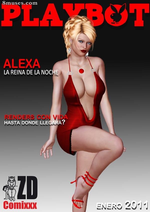 BlackonWhite3D - Hot Pinups - Page 1