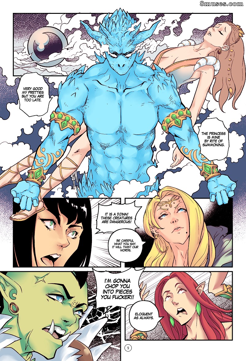 Saori Comics - A guarda da princesa - Página 9