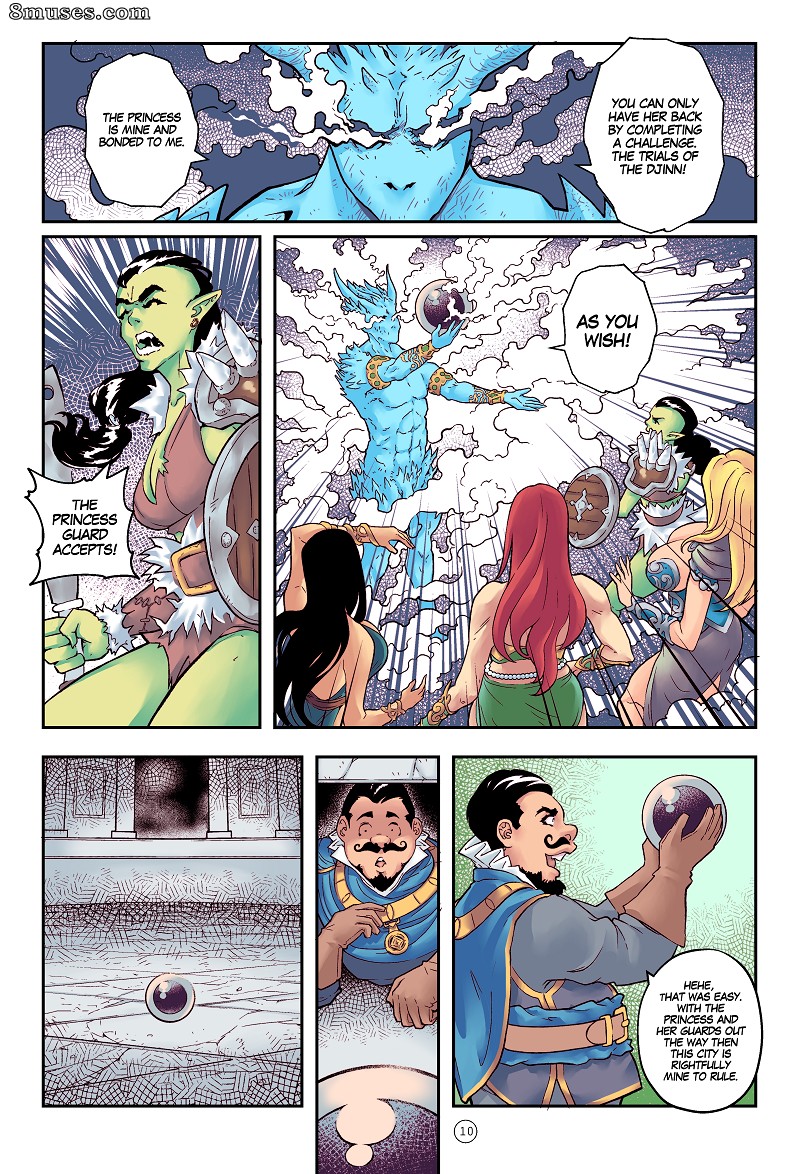 Saori Comics - La guardia de la princesa - Página 10