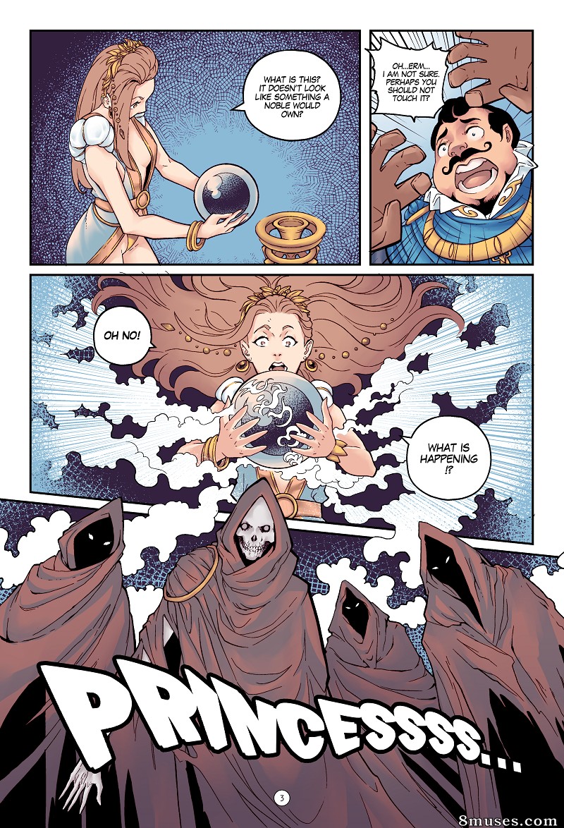 Saori Comics - A guarda da princesa - Página 3