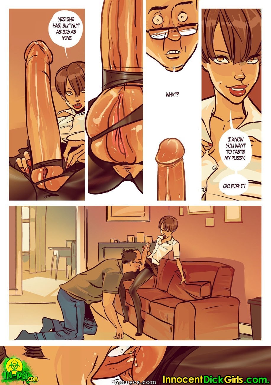Innocent Dickgirls Comics - Valor familiar - Página 6
