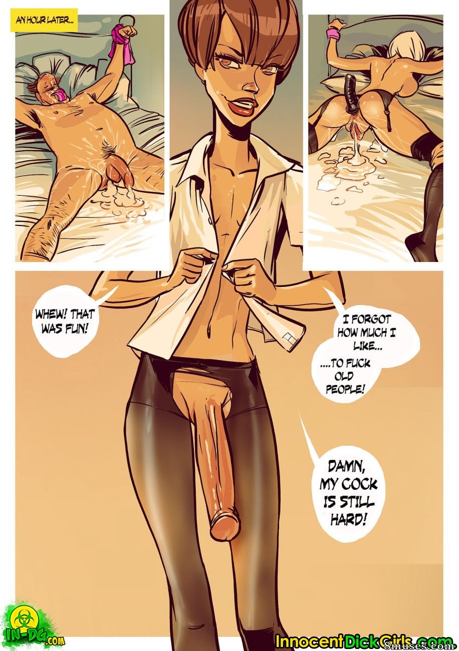 Innocent Dickgirls Comics - Valor familiar - Página 16