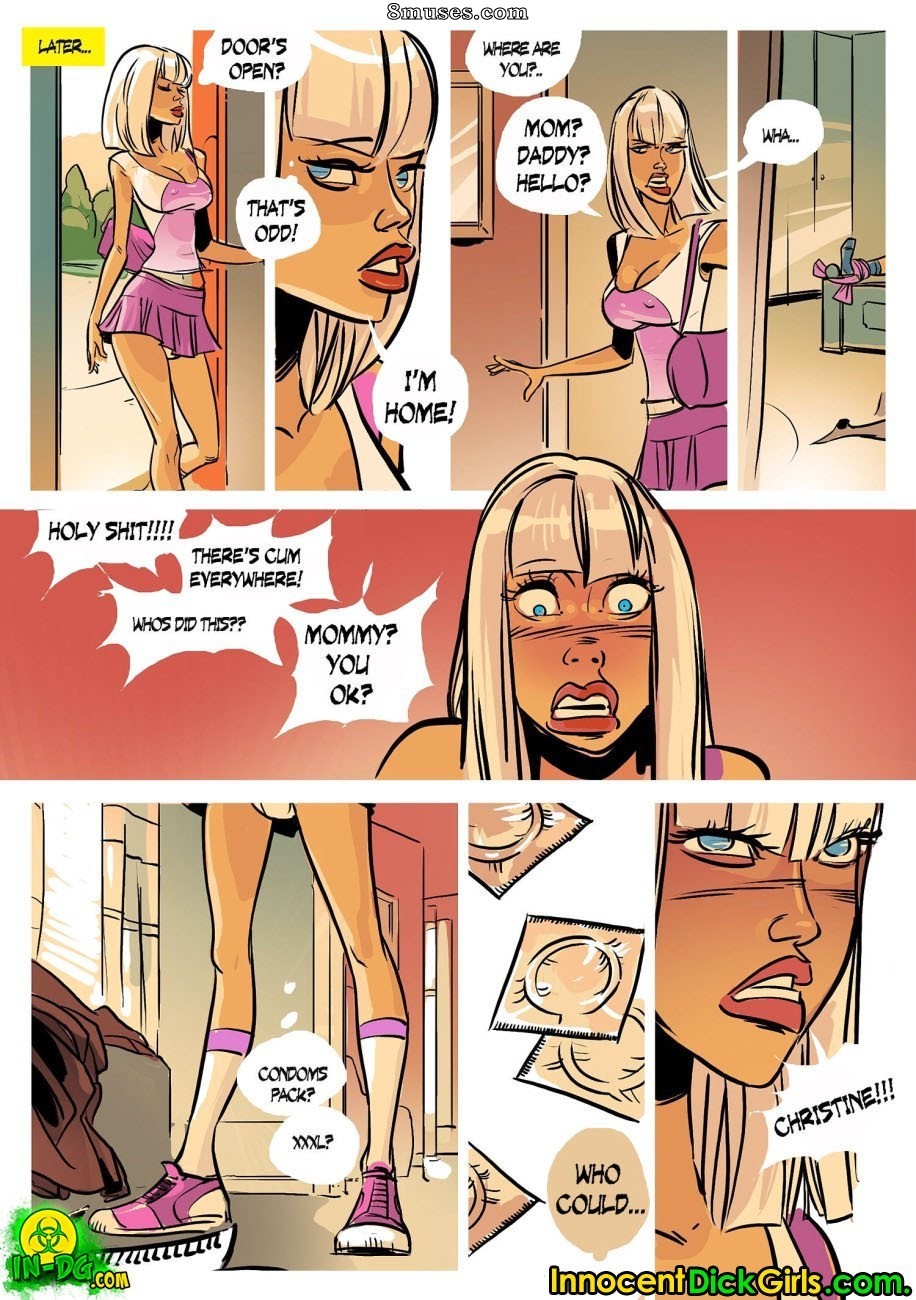 Innocent Dickgirls Comics - Family Value - Page 17