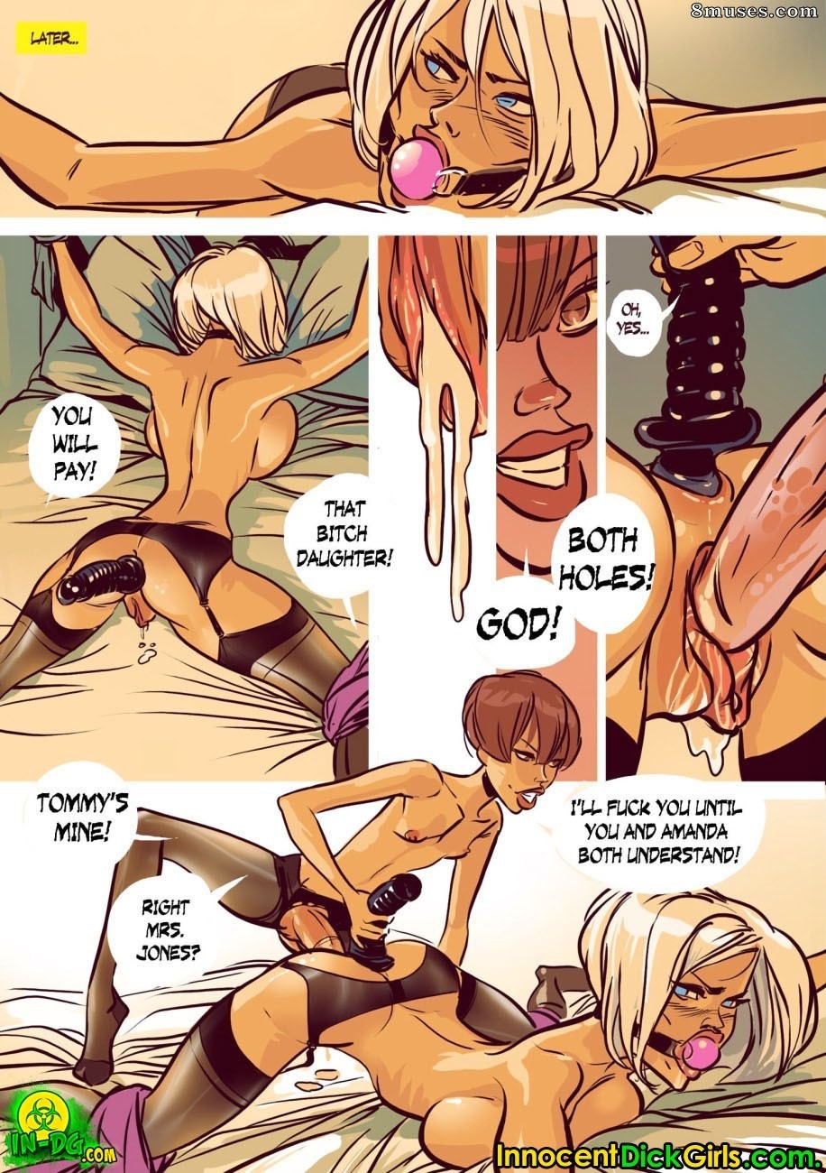 Innocent Dickgirls Comics - Family Value - Page 14