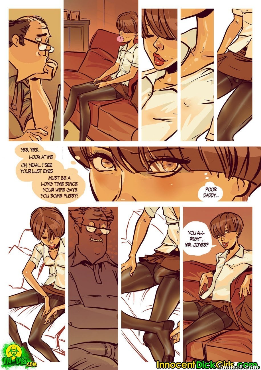 Innocent Dickgirls Comics - Family Value - Page 4