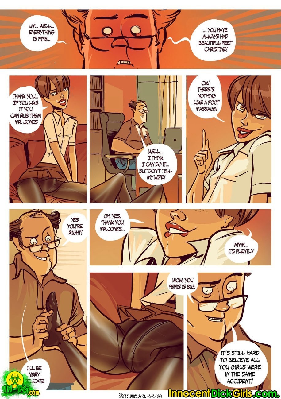 Innocent Dickgirls Comics - Family Value - Page 5