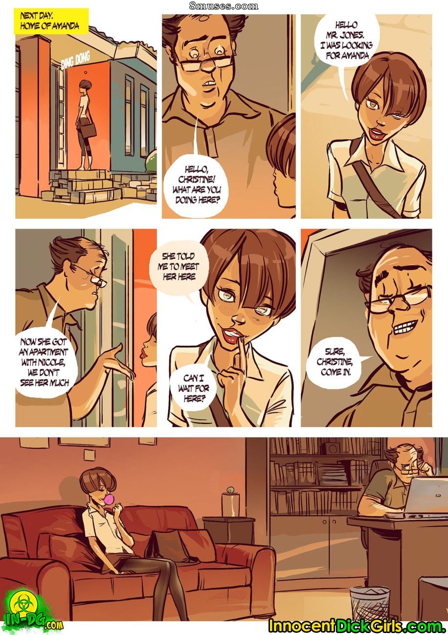 Innocent Dickgirls Comics - Family Value - Page 3