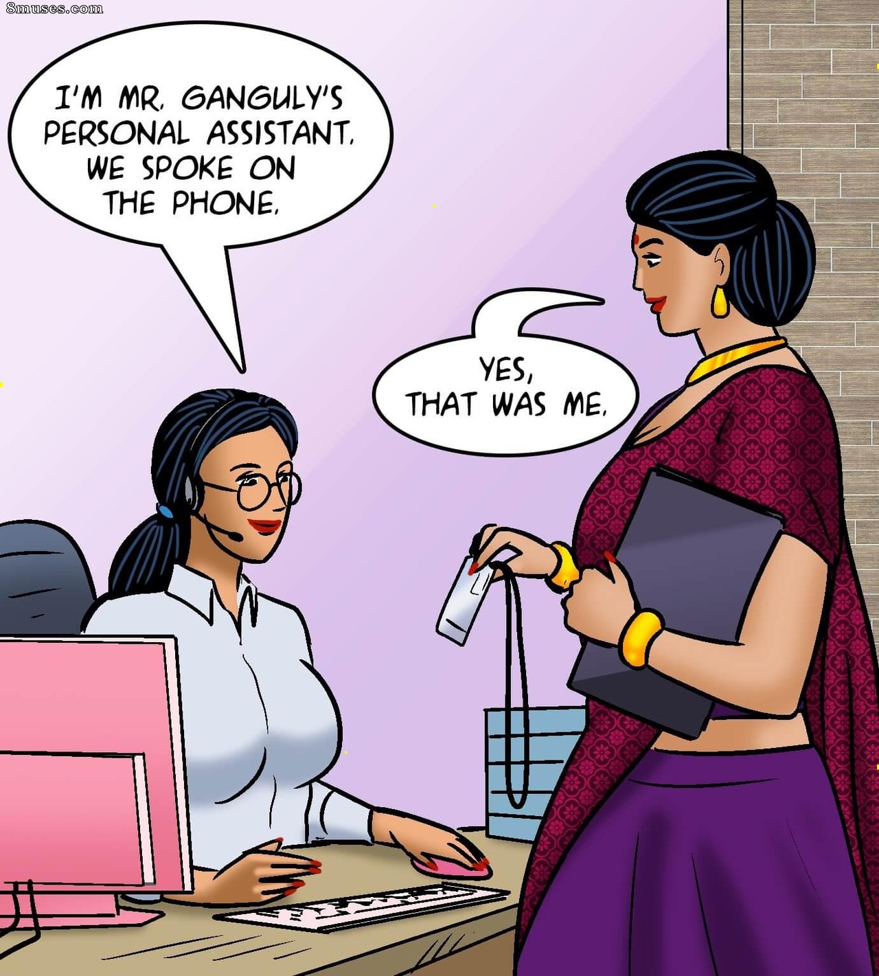 Velamma - Issue 105 - Velamma Stuns as a Lingerie Model - Page 22