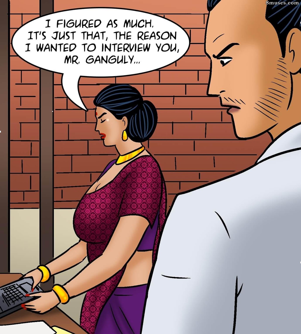 Velamma - Issue 105 - Velamma Stuns as a Lingerie Model - Page 56