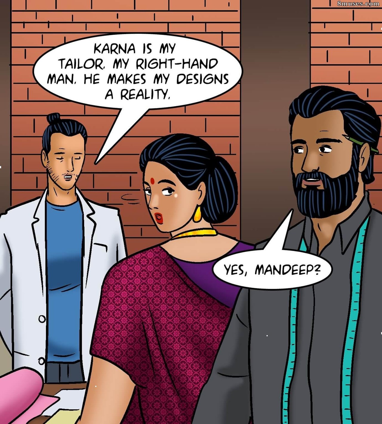 Velamma - Issue 105 - Velamma Stuns as a Lingerie Model - Page 64
