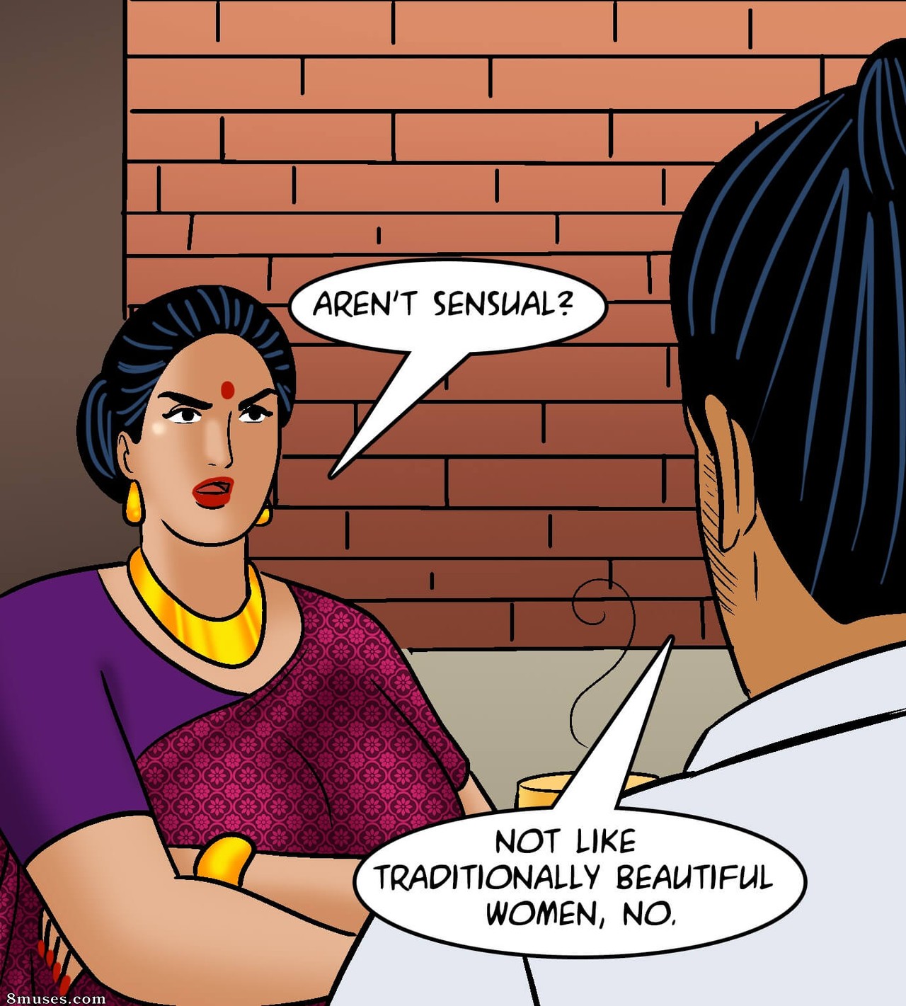 Velamma - Issue 105 - Velamma Stuns as a Lingerie Model - Page 59
