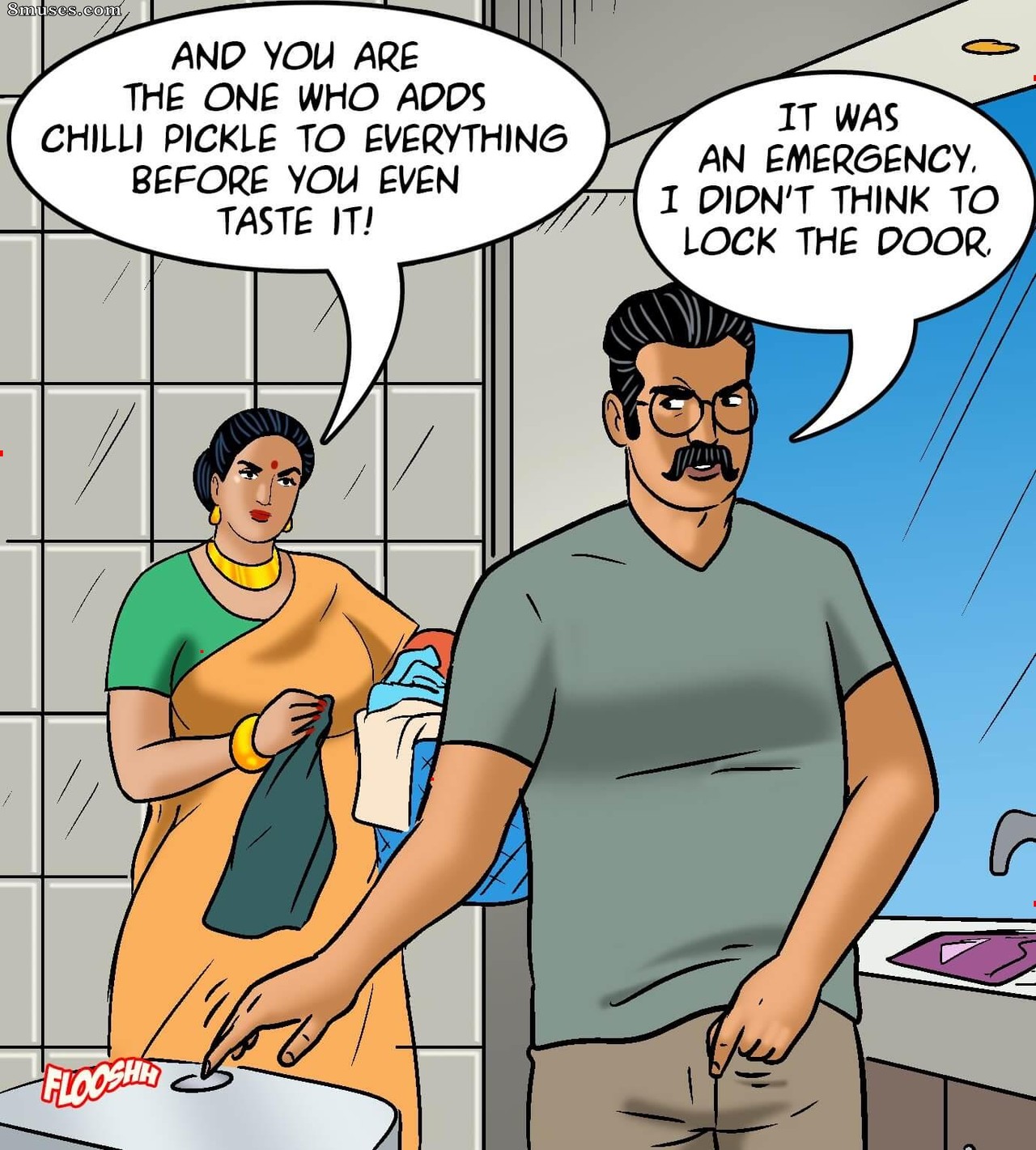 Velamma - Issue 105 - Velamma Stuns as a Lingerie Model - Page 6