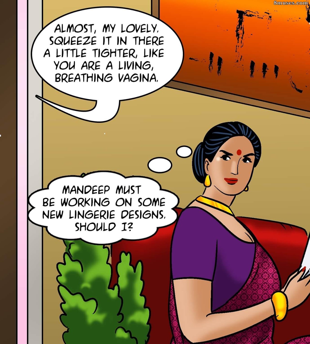 Velamma - Issue 105 - Velamma Stuns as a Lingerie Model - Page 28