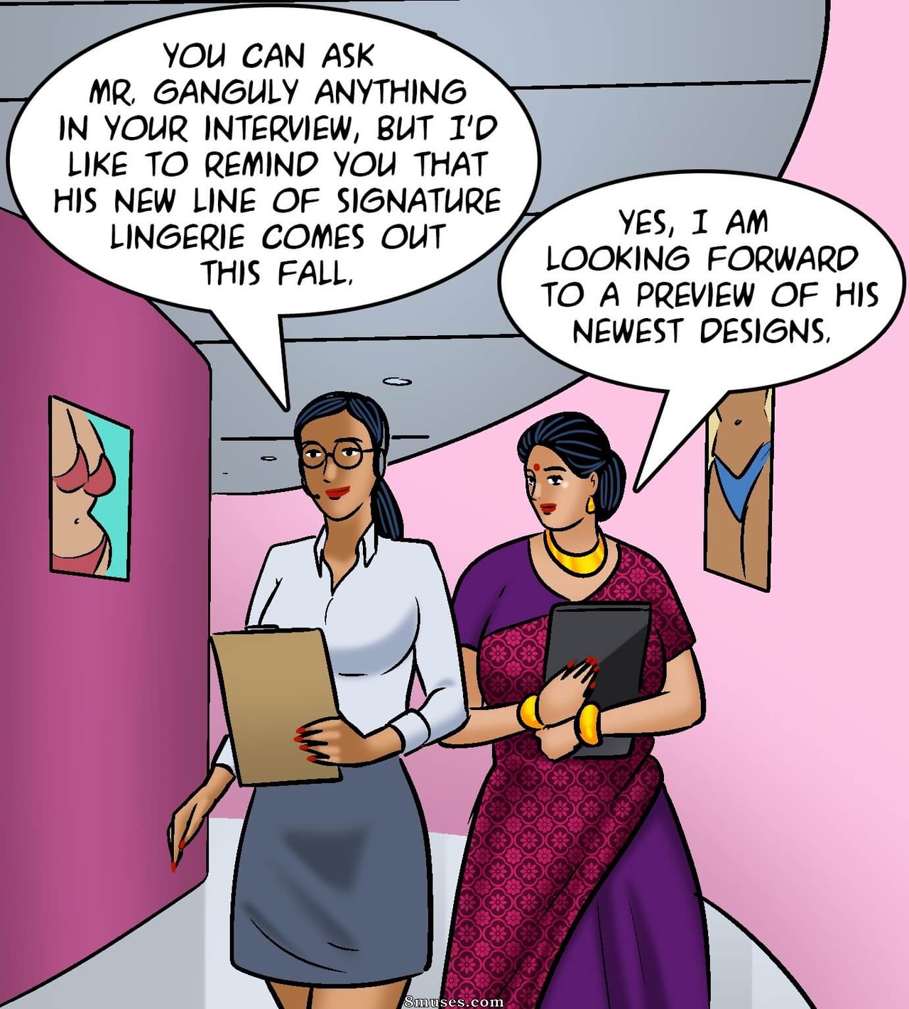 Velamma - Issue 105 - Velamma Stuns as a Lingerie Model - Page 23