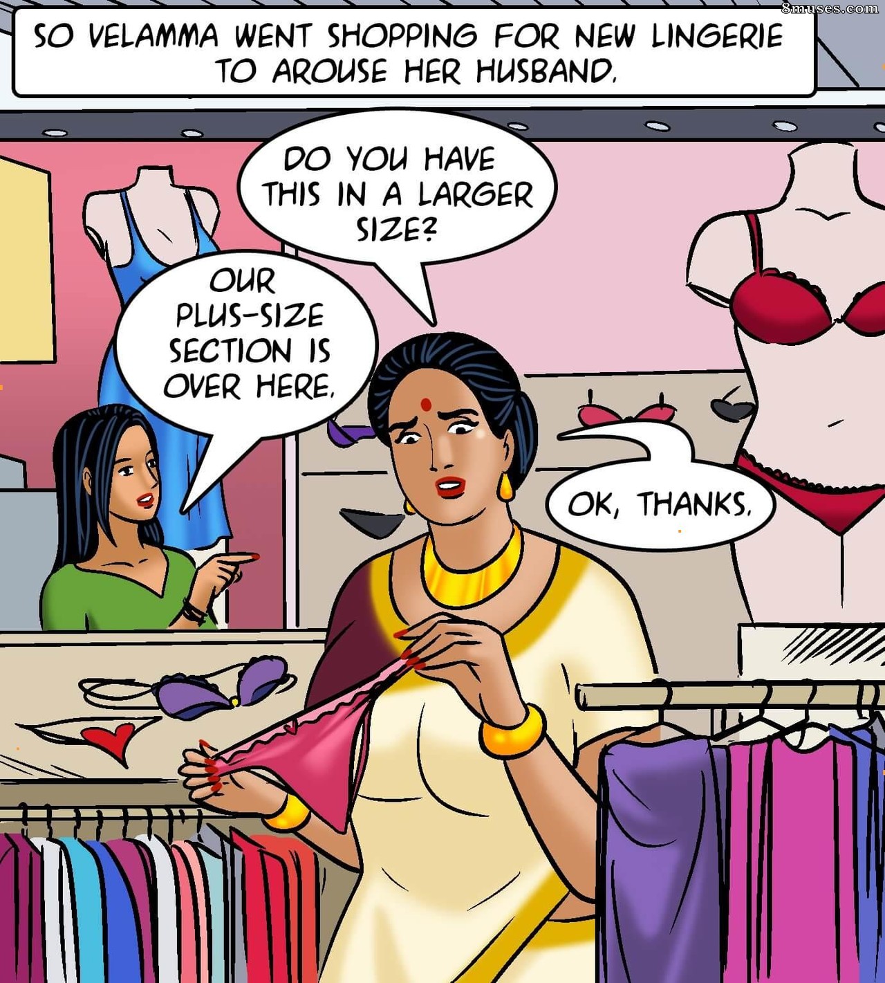 Velamma - Issue 105 - Velamma Stuns as a Lingerie Model - Page 12