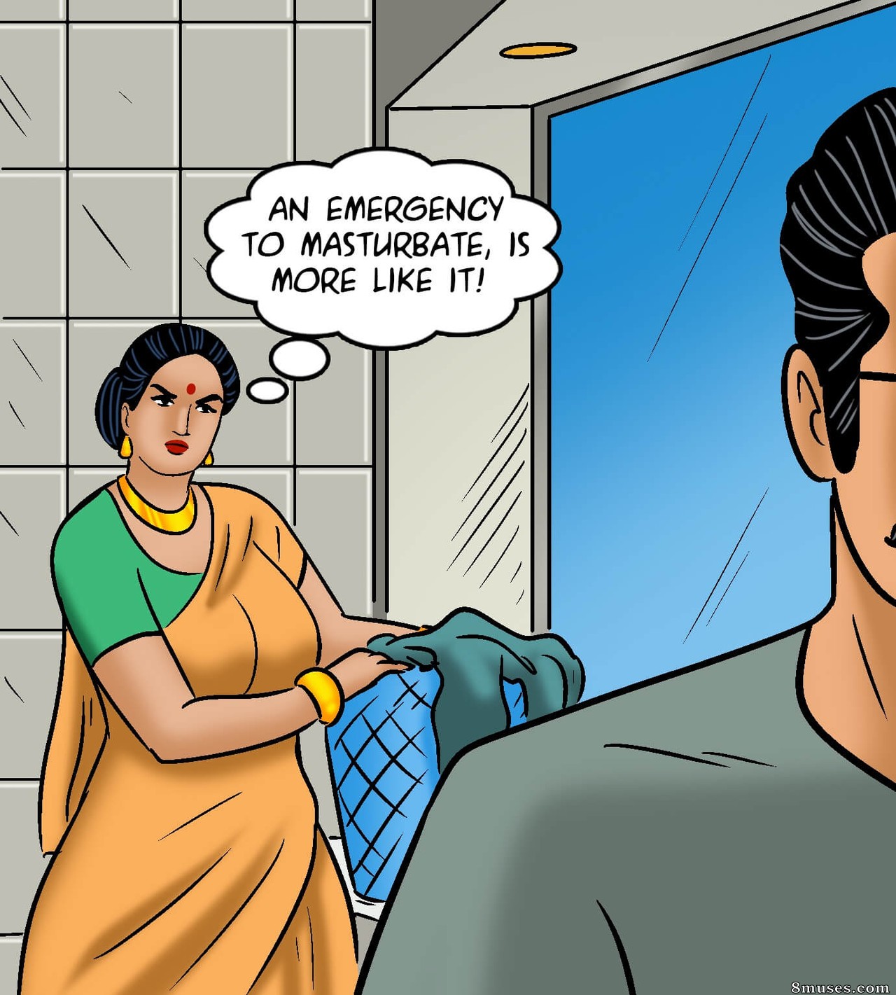 Velamma - Issue 105 - Velamma Stuns as a Lingerie Model - Page 7