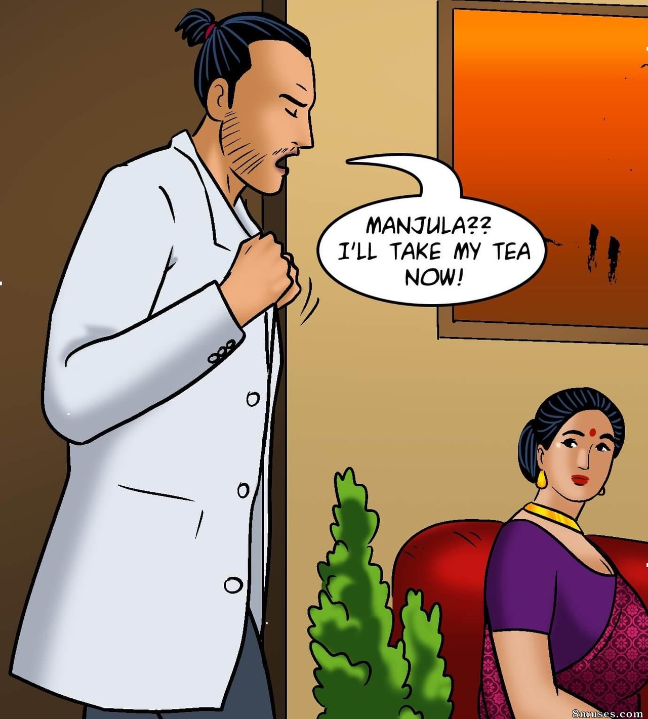 Velamma - Issue 105 - Velamma Stuns as a Lingerie Model - Page 44