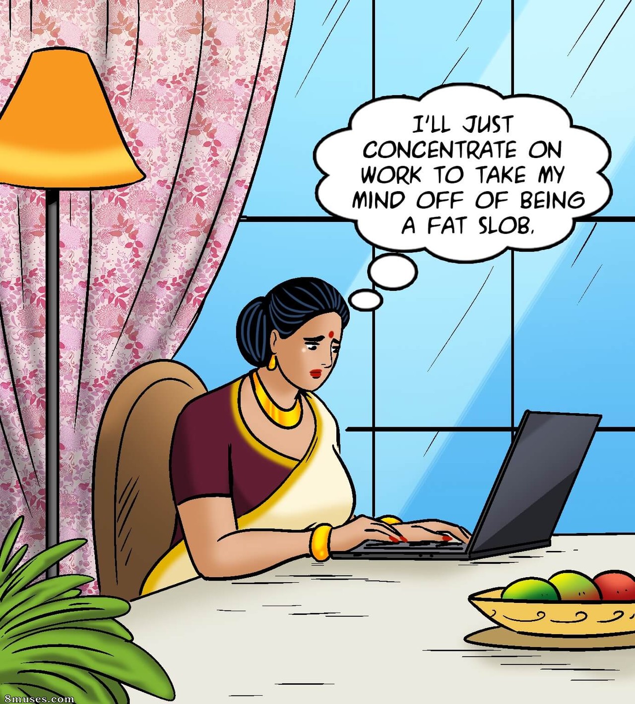 Velamma - Issue 105 - Velamma Stuns as a Lingerie Model - Page 19