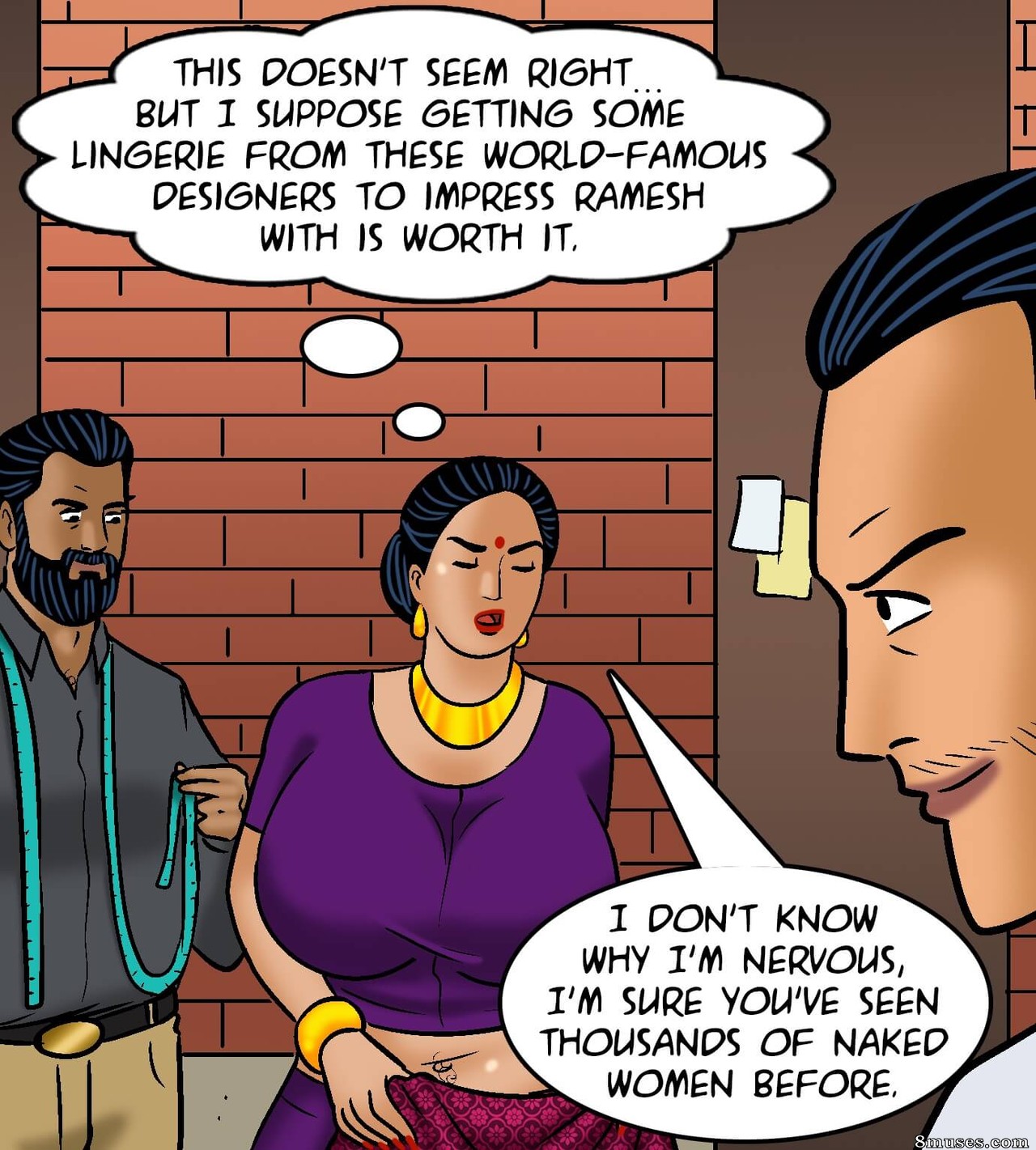 Velamma - Issue 105 - Velamma Stuns as a Lingerie Model - Page 69