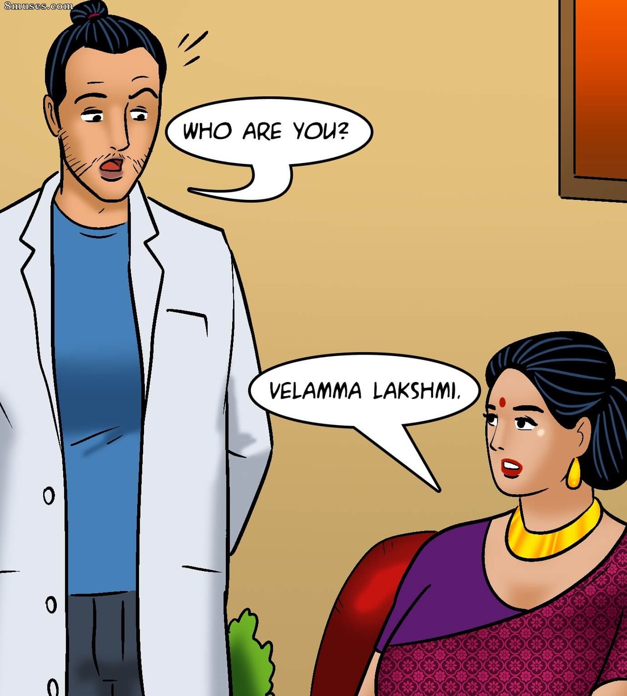 Velamma - Issue 105 - Velamma Stuns as a Lingerie Model - Page 45