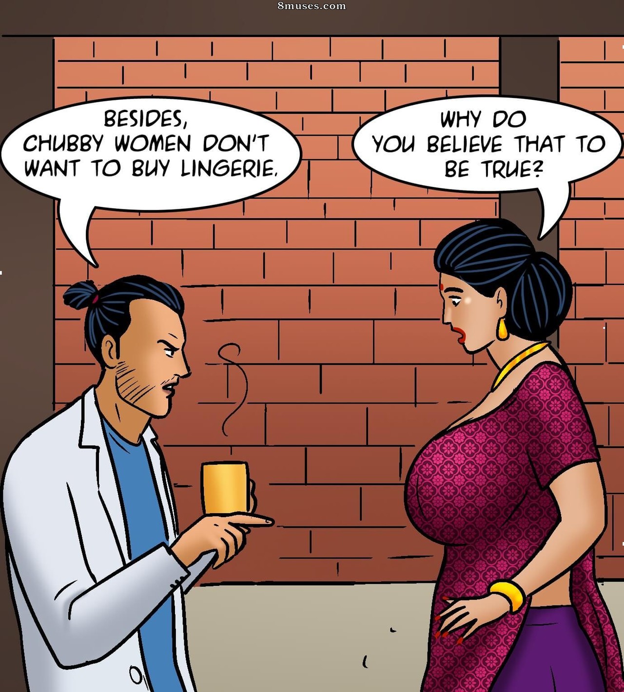 Velamma - Issue 105 - Velamma Stuns as a Lingerie Model - Page 60