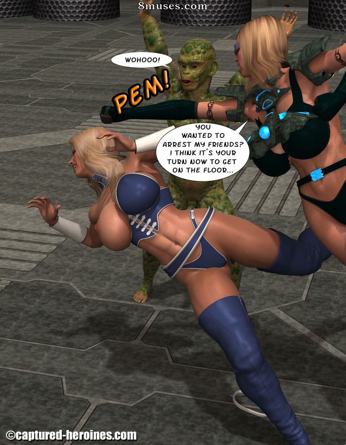 Captured-Heroines Comics - Birth of Iron Woman - Page 90