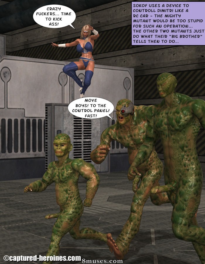 Captured-Heroines Comics - Nascimento da Mulher de Ferro - Página 82