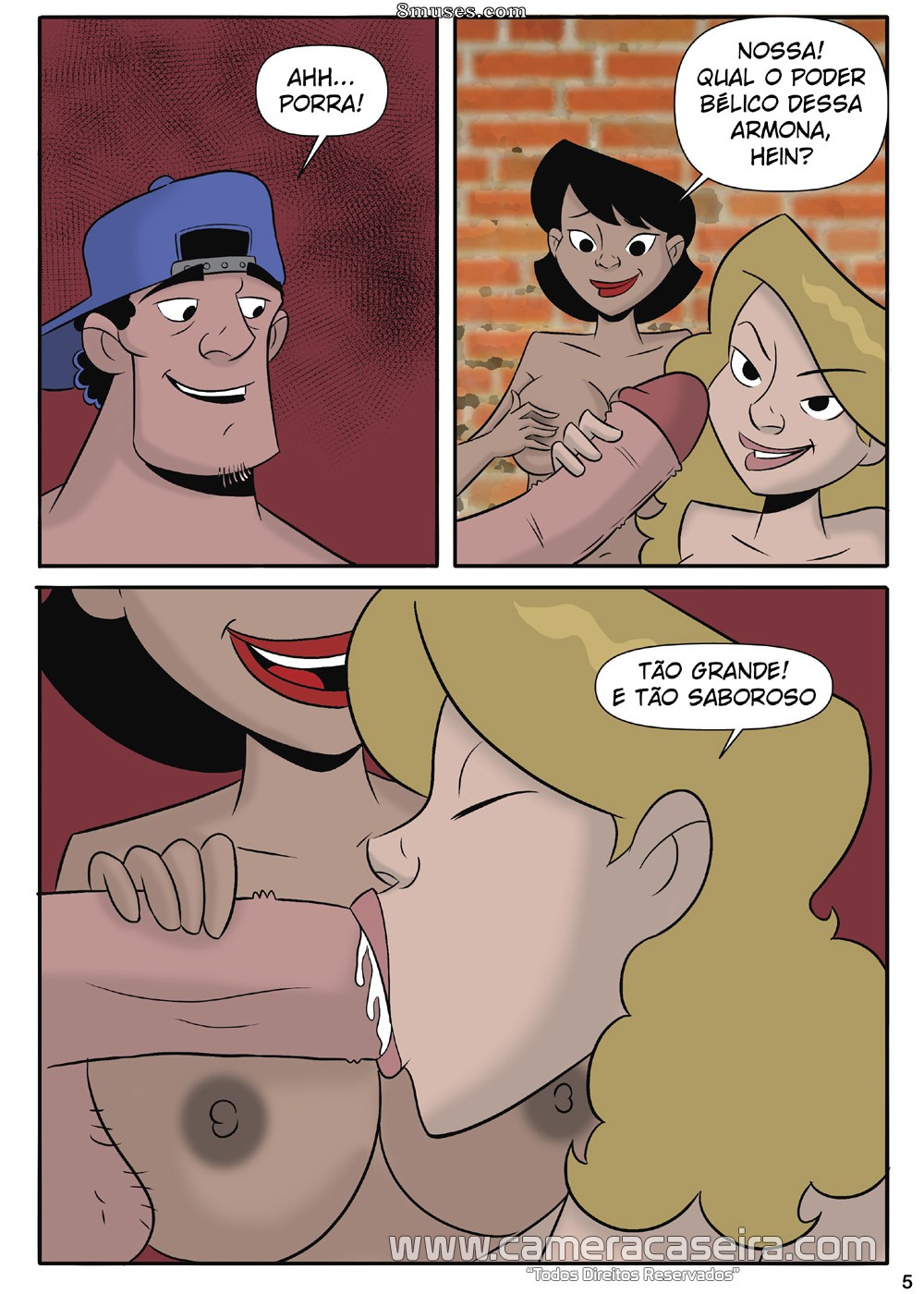 Putarias na Favela - 6 Poderosas – Rainhas do Camarote - Page 5