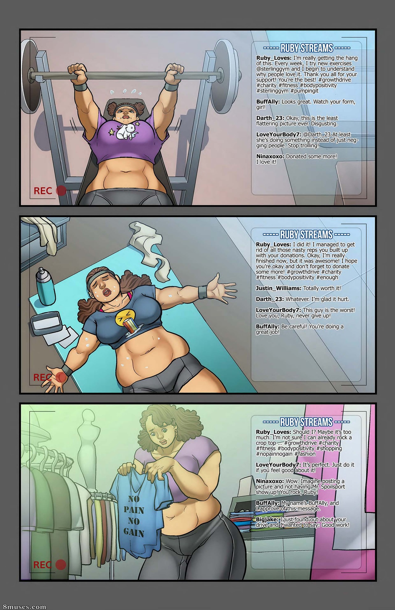 Ruby ama el crecimiento muscular - Número 1 - Página 4
