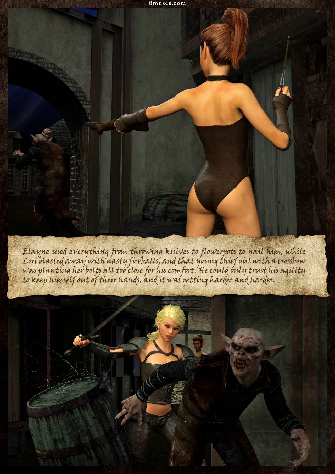 Knight Elayne - Game Of Mischief - Story - Page 3