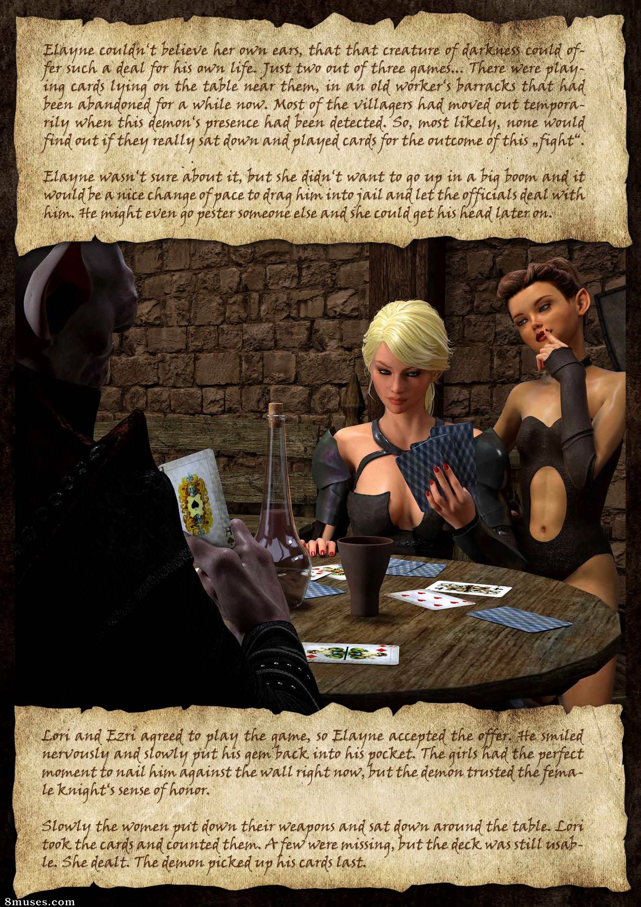 Knight Elayne - Game Of Mischief - Story - Page 7