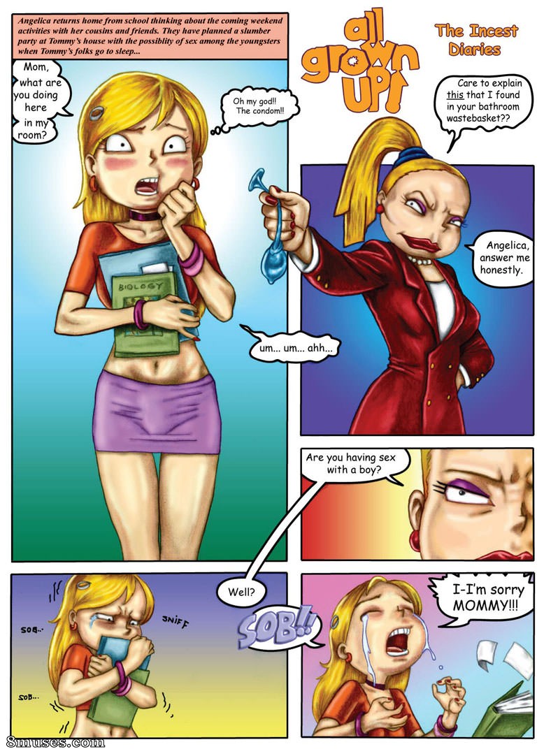 Pandoras Box Comics - O Diário do Incesto - Página 3