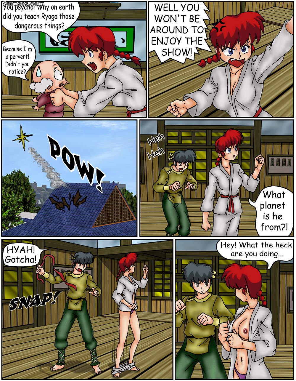 Ranma Books Comics - The Perils of Fighting Dirty - Page 11