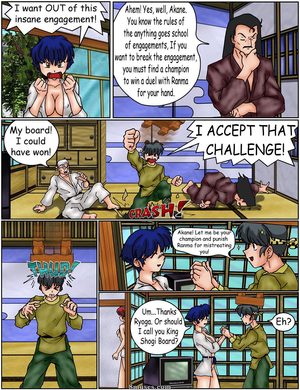 Ranma Books Comics - Les Périls de se battre sale - Page 7