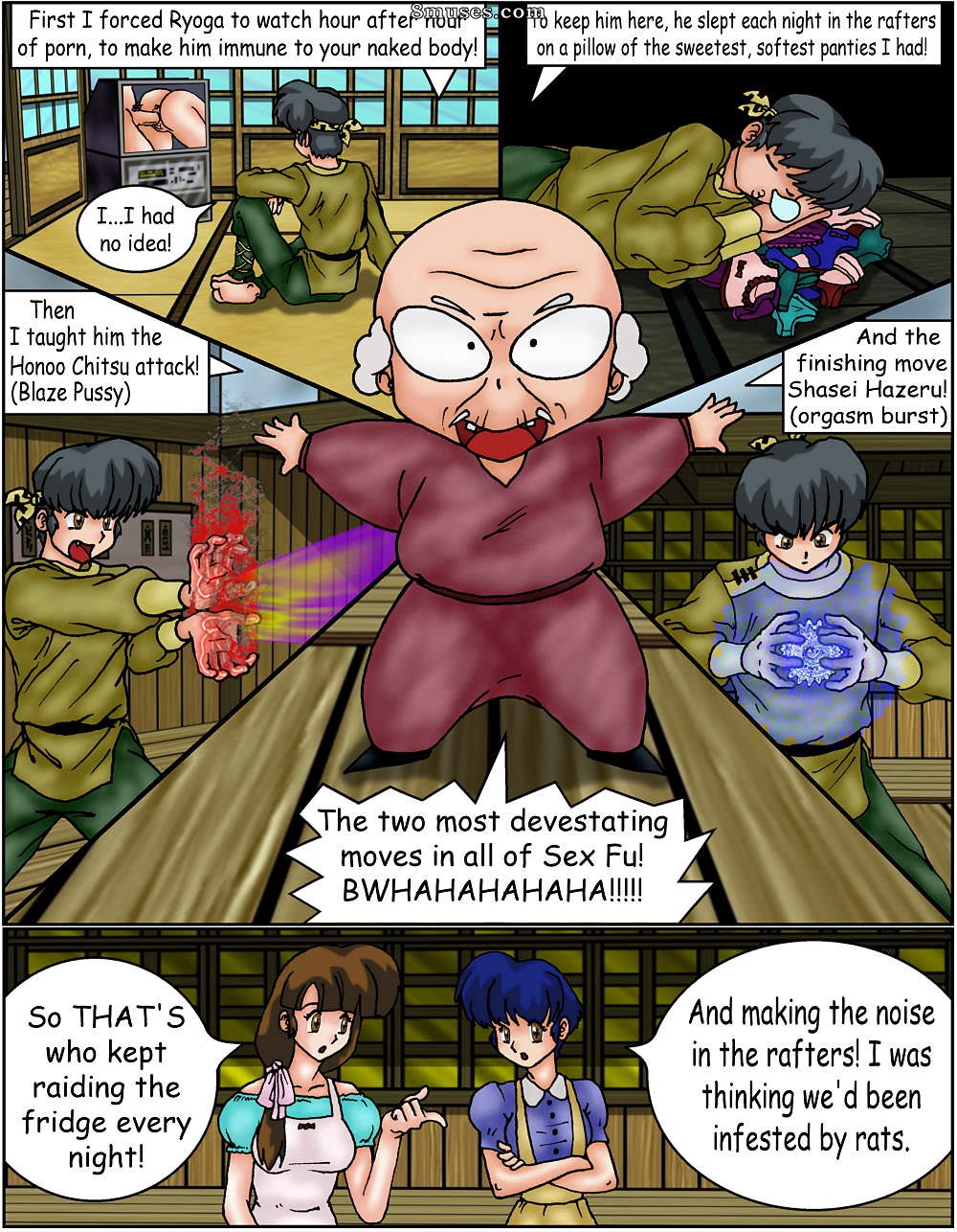 Ranma Books Comics - The Perils of Fighting Dirty - Page 10