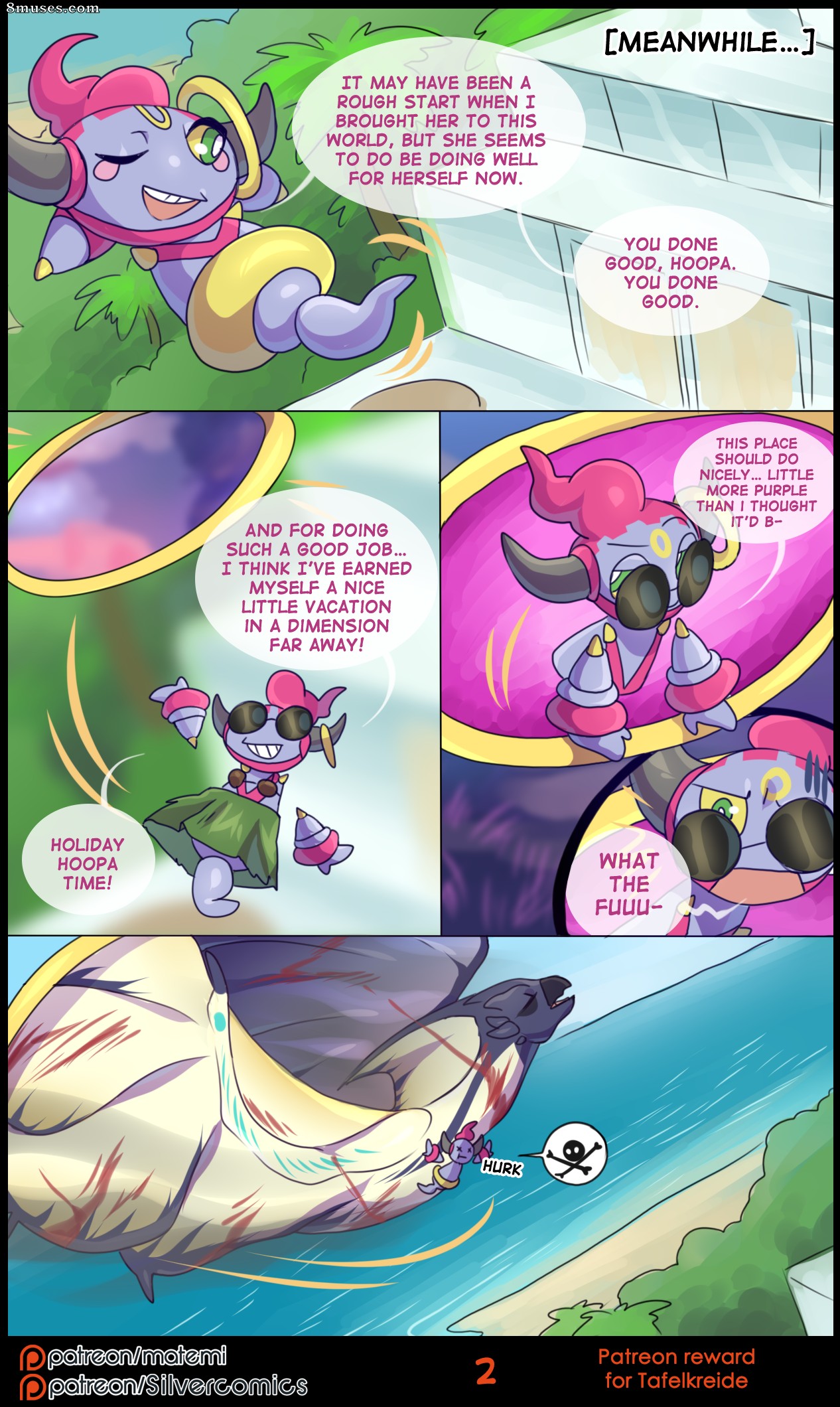 Matemi Comics - Noite de amor de Lena e Shamrock - Página 2