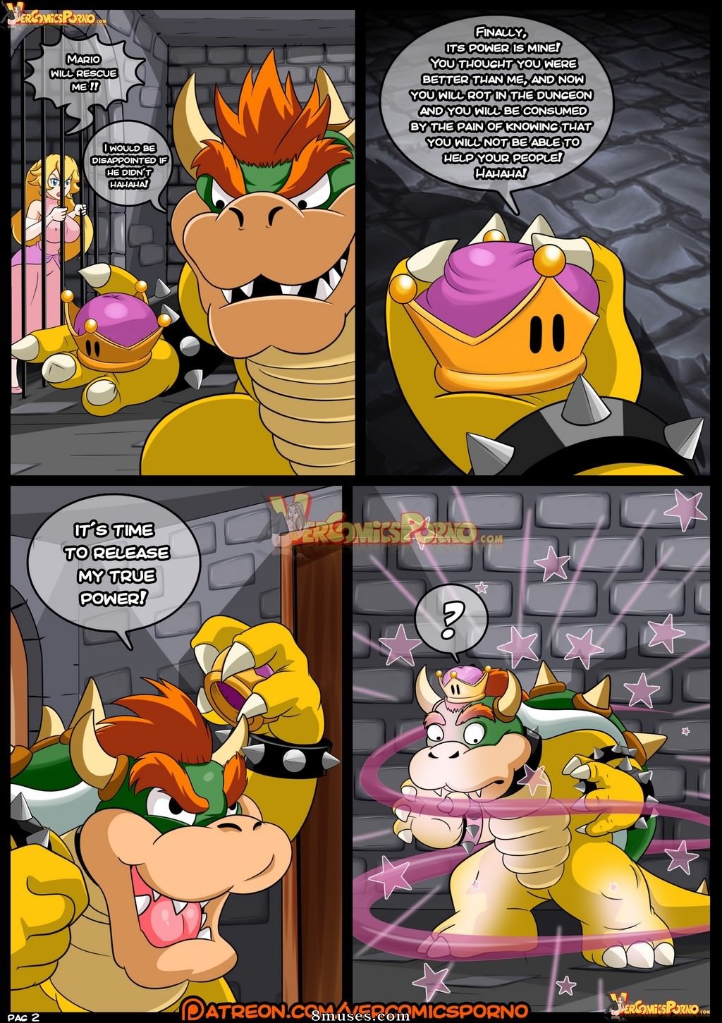 Croc Comics - Rescate de Bowsette - Inglés - Página 3
