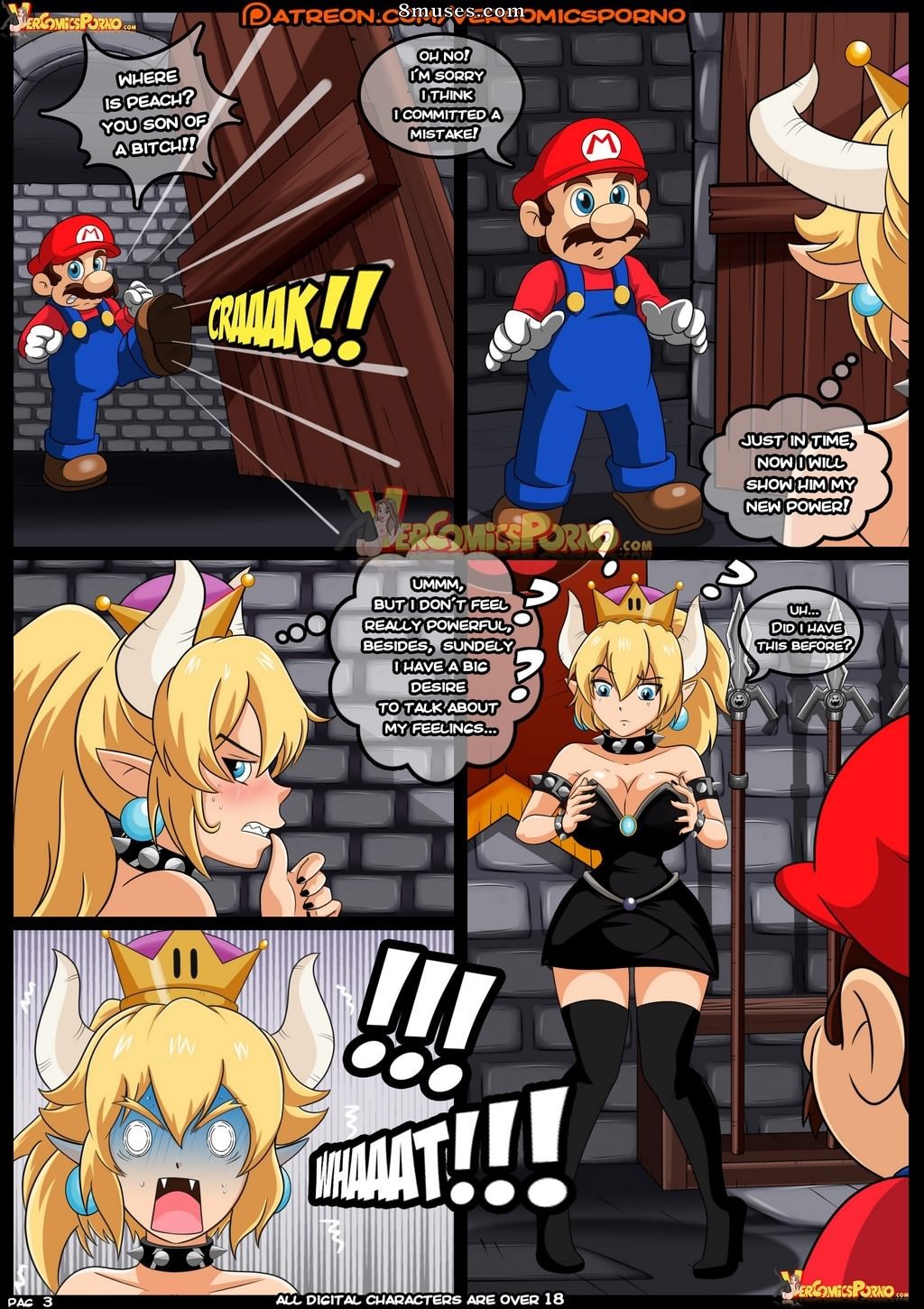 Croc Comics - Rescate de Bowsette - Inglés - Página 4