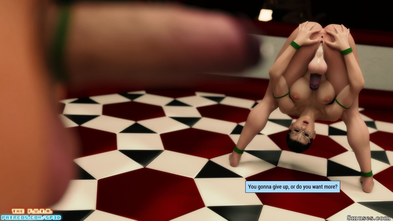 SquarePeg3D - The F.U.T.A - Ingrid and Margaret vs Shaylah and Olivia - Page 153