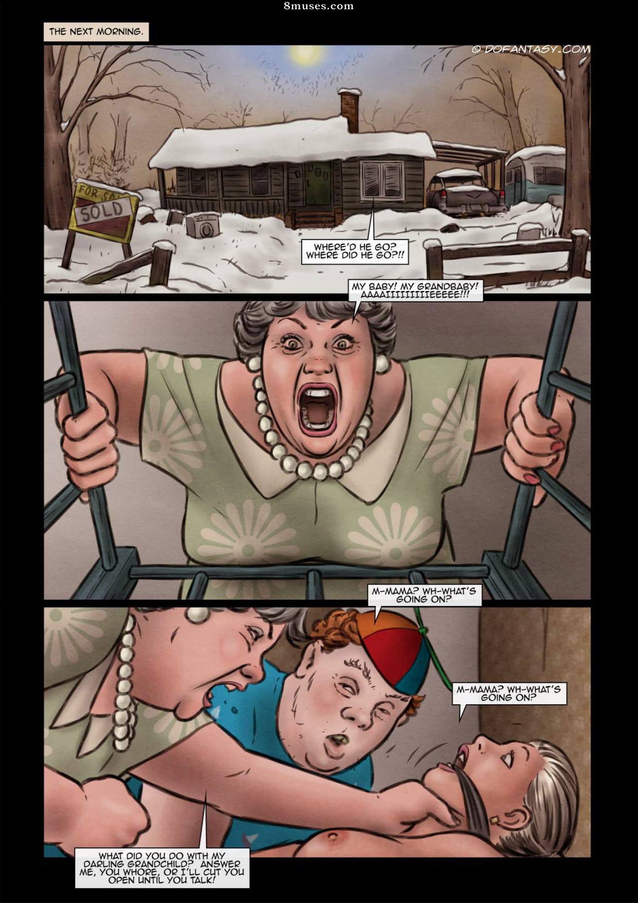 Fansadox Comics - Fansadox 581 - Mama's Boy 4 - One Happy Family - Slasher - Page 27