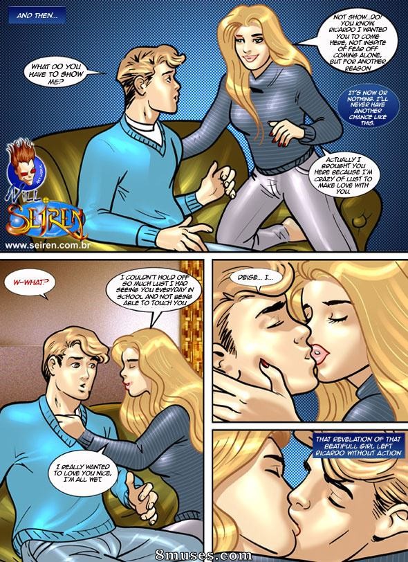 Seiren.com.br Comics - Deseos en la escuela secundaria - Página 4