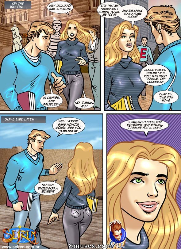Seiren.com.br Comics - Deseos en la escuela secundaria - Página 3
