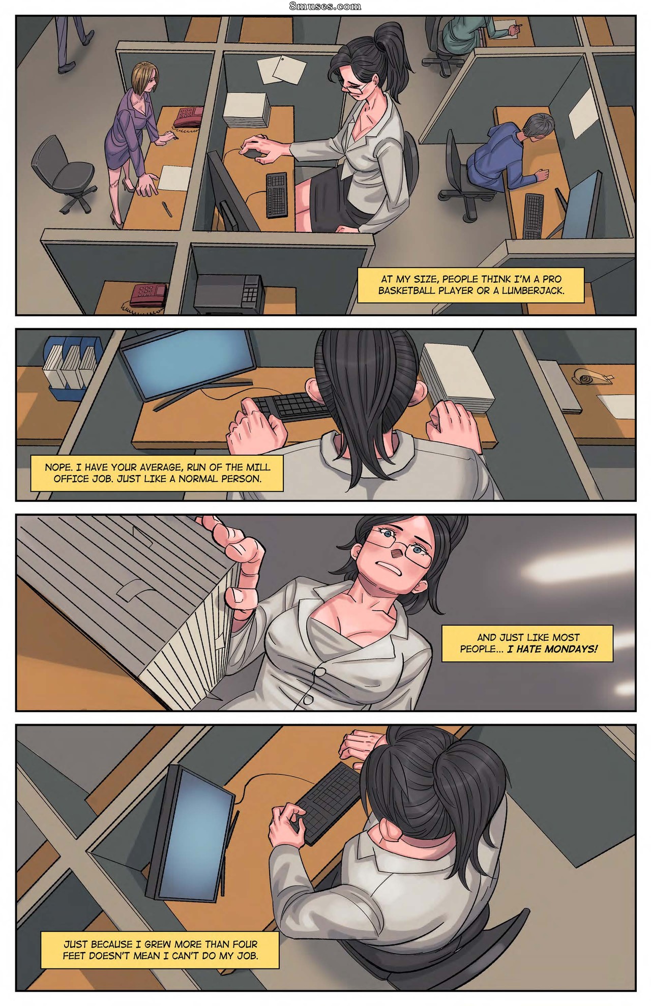 A Giantess Life - Issue 1 - Page 10