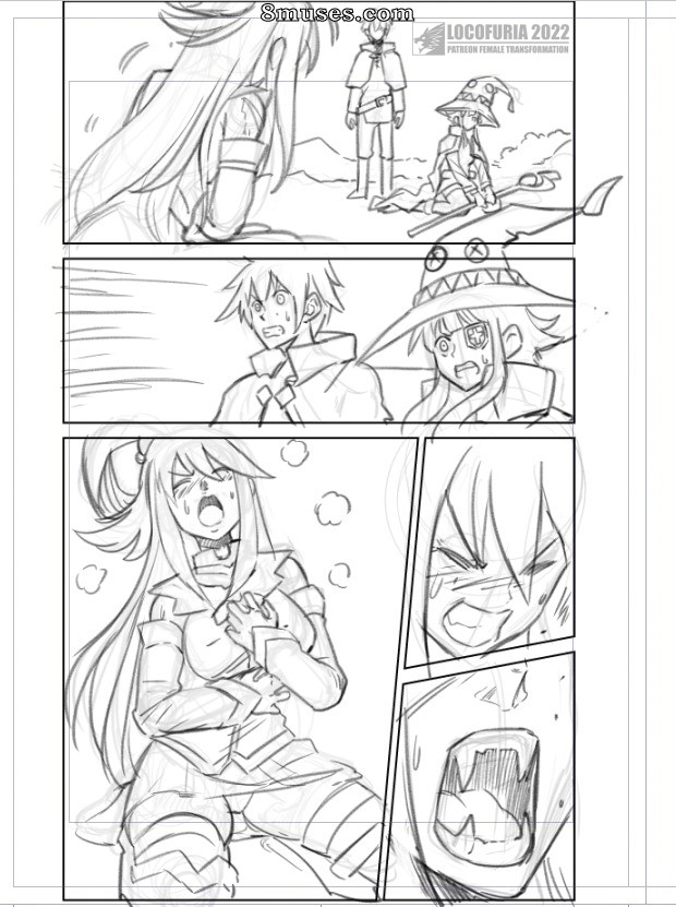 Locofuria Comics - Konosuba - Página 8