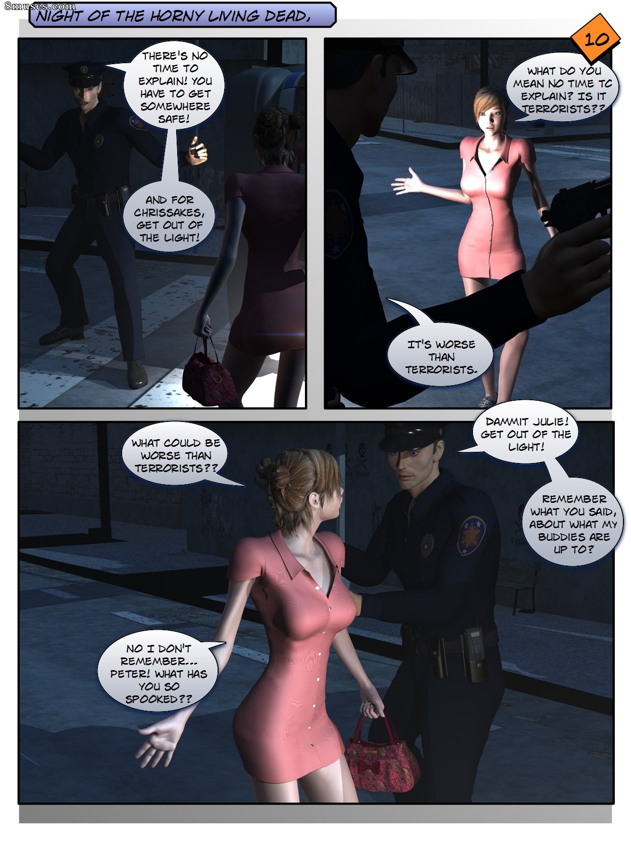Xtreme3D Comics - Night of the Horny Living Dead - Page 10